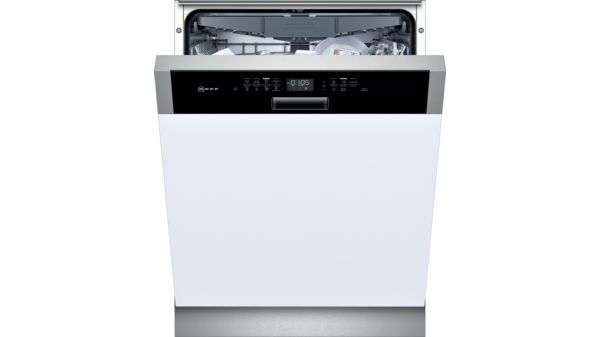 N 70 Félig beépíthető mosogatógép 60 cm Nemesacél S415M80S1E S415M80S1E-1