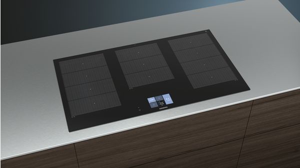 iQ700 Table à induction 90 cm Noir, avec cadre EX975KXW1E EX975KXW1E-2