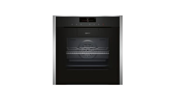 N 90 Built-in oven with added steam function 60 x 60 cm Stainless steel B88VT38N0B B88VT38N0B-1