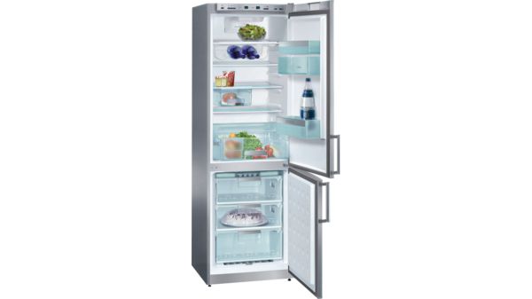 Frigo-congelatore combinato da libero posizionamento  186 x 60 cm acciaio inox KG36P390 KG36P390-2
