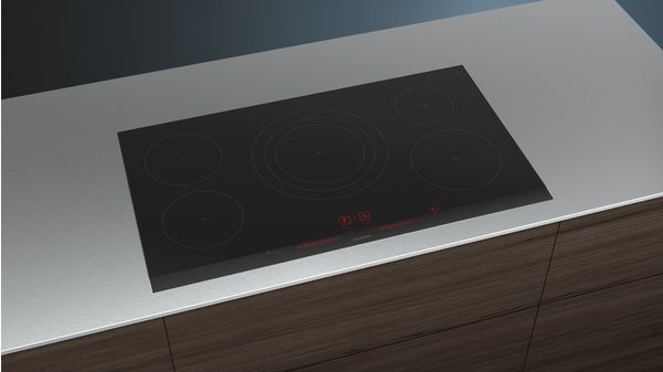 iQ300 Induction hob 90 cm Black EH975LVC1E EH975LVC1E-5