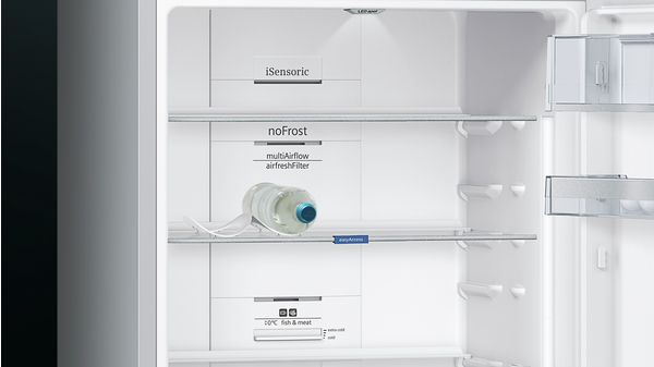 iQ500 Bottom freezer Stainless Steel KG46NAI31Z-6