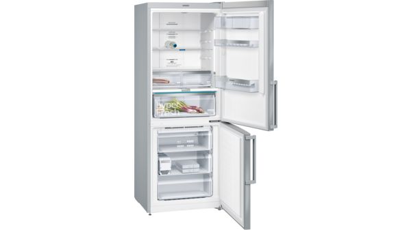 iQ500 Bottom freezer Stainless Steel KG46NAI31Z-1