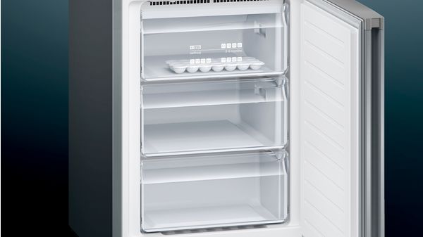 iQ300 free-standing fridge-freezer with freezer at bottom 186 x 60 cm Inox-easyclean KG36NVI35K KG36NVI35K-5