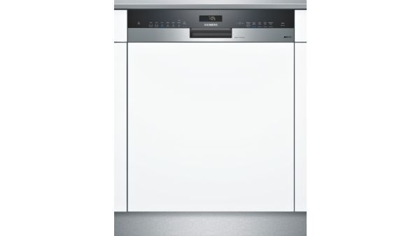 iQ500 semi-integrated dishwasher 60 cm Stainless steel SN557S01MA SN557S01MA-1