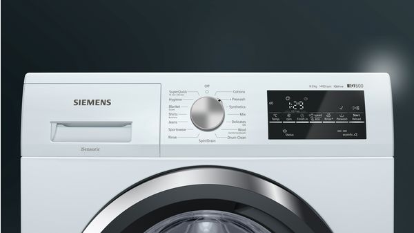 iQ500 washing machine, front loader 8 kg 1400 rpm WM14T461IN WM14T461IN-2