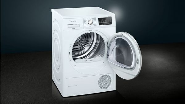 iQ500 Heat pump tumble dryer 9 kg WT46W491GB WT46W491GB-3