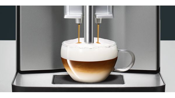 Fully automatic coffee machine EQ.3 s500 Rostfritt stål TI305206RW TI305206RW-6