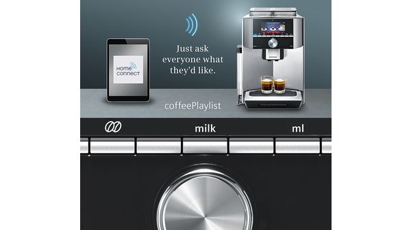 Fully automatic coffee machine EQ.9 s900 rostfritt stål TI909701HC TI909701HC-5