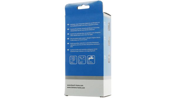 HEPA hygienefilter voor stofzuiger 00579496 00579496-2