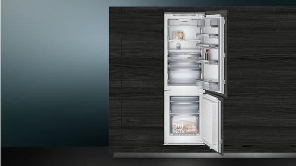 iQ700 Built-in fridge-freezer with freezer at bottom KI34NP60AU KI34NP60AU-2