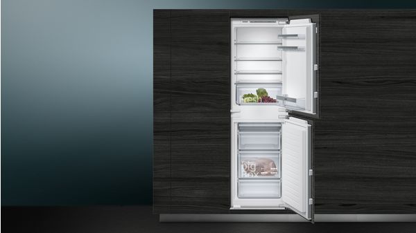 iQ300 Built-in fridge-freezer with freezer at bottom 177.2 x 54.1 cm KI85VVF30G KI85VVF30G-2
