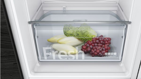 iQ300 Built-in fridge-freezer with freezer at bottom 177.2 x 54.1 cm flat hinge KI86NVF30G KI86NVF30G-8