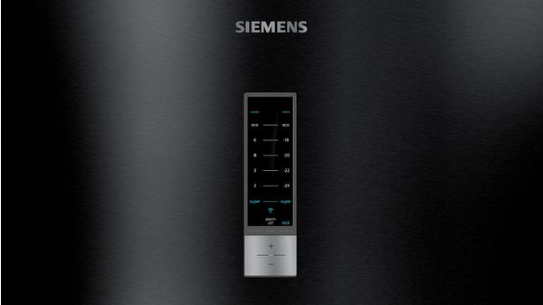 iQ300 Free-standing fridge-freezer with freezer at bottom 186 x 60 cm Black stainless steel KG36NXX3AG KG36NXX3AG-5