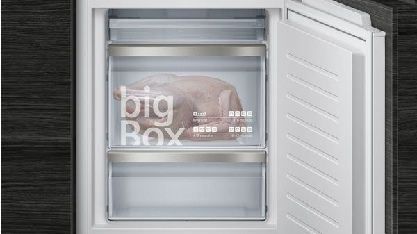 iQ500 Built-in fridge-freezer with freezer at bottom 177.2 x 55.8 cm KI86SAF30G KI86SAF30G-6
