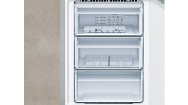 N 70 Combină frigorifică independentă 203 x 60 cm Negru KG7393B40 KG7393B40-6