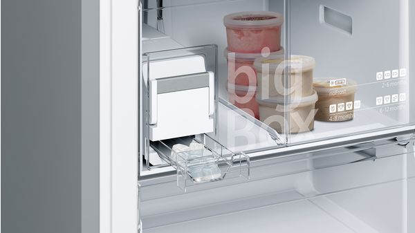 iQ500 Alttan Donduruculu Buzdolabı 193 x 70 cm Kolay temizlenebilir Inox KG56NAI32N KG56NAI32N-7