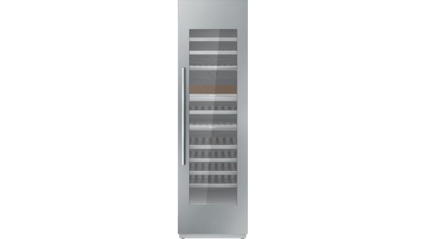 Freedom® Built-in Wine Cooler with Glass Door 24'' Panel Ready T24IW905SP T24IW905SP-10