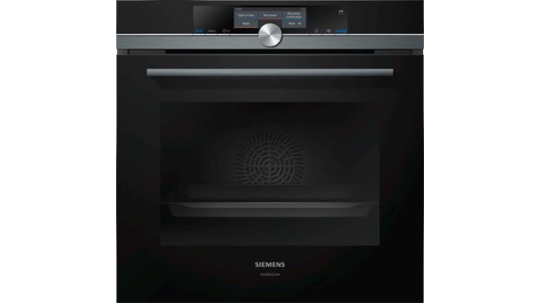 iQ700 Built-in Oven with Steam and Microwave Function 60 x 60 cm Black HN878G4B6 HN878G4B6-1