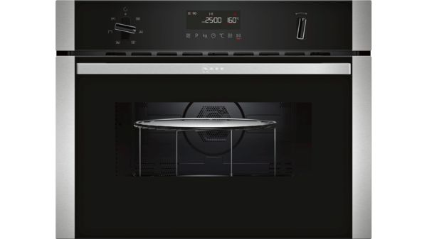 N 50 Built-in microwave oven with hot air 60 x 45 cm Stainless steel C1AMG83N0B C1AMG83N0B-1