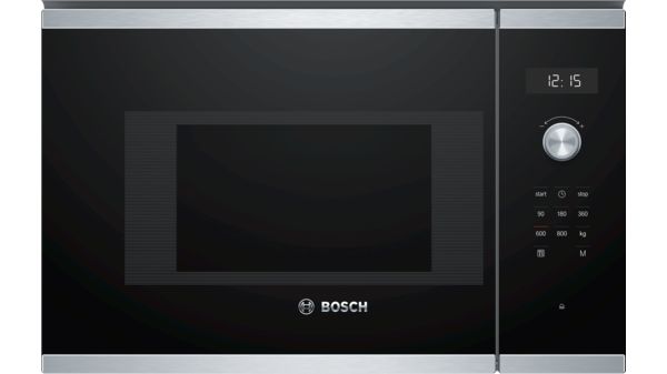 Bosch Serie 6 Microondas integrable Acero inoxidable BFL524MS0