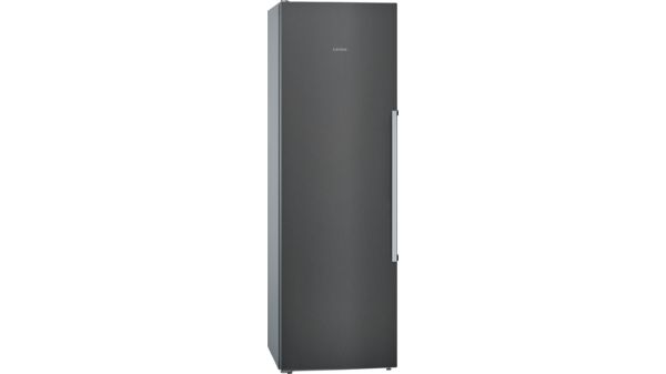 iQ500 Vrijstaande koelkast 186 x 60 cm blackSteel KS36VAX3P KS36VAX3P-1