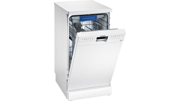 iQ300 Lave-vaisselle pose-libre 45 cm Blanc SR236W01ME SR236W01ME-1