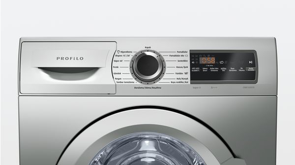 Çamaşır Makinesi 8 kg 1000 dev./dak., Gümüş CMK100STR CMK100STR-2