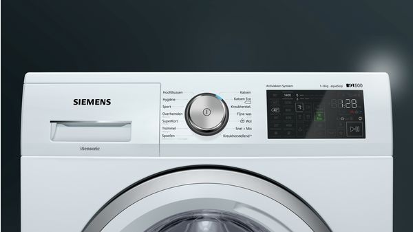 iQ500 Wasmachine, voorlader 8 kg 1400 rpm WM14T550NL WM14T550NL-4