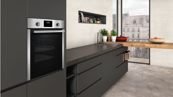 N 50 built-in oven 60 x 60 cm Inox B1CCE2AN0 B1CCE2AN0-4