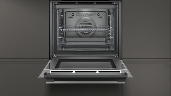 N 30 built-in oven 60 x 60 cm Stainless steel B2ECG6AN0 B2ECG6AN0-3