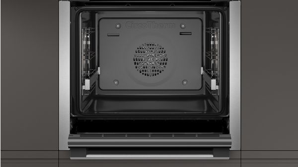 N 50 Built-in oven with added steam function 60 x 60 cm Stainless steel B3AVH4HH0B B3AVH4HH0B-3