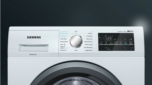 iQ500 Washer dryer 7/4 kg 1500 rpm WD15G422GB WD15G422GB-2
