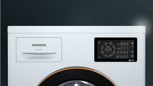 iQ100 washing machine, front loader 8 kg 1000 rpm WM10L260HK WM10L260HK-3