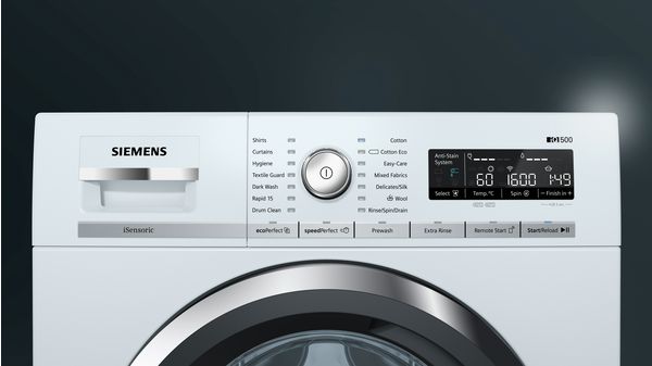 iQ500 Washing machine, front loader 9 kg 1600 rpm WM16W5H0GB WM16W5H0GB-2
