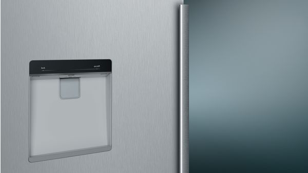 iQ500 Réfrigérateur pose-libre 187 x 60 cm Inox anti trace de doigts KS36WBI3P KS36WBI3P-8