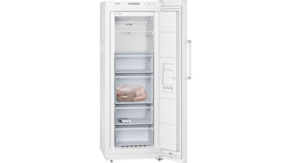 iQ300 Free-standing freezer 161 x 60 cm White GS29NVW3PG GS29NVW3PG-2