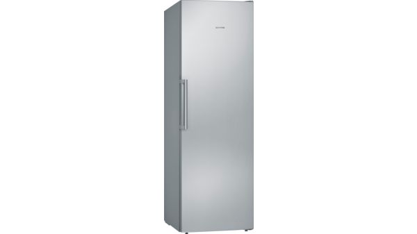 iQ300 Free-standing freezer 186 x 60 cm Brushed steel anti-fingerprint GS36NVIFV GS36NVIFV-1
