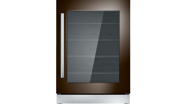 Freedom® Built in refrigerator with glass door 24'' Professional acier inox T24UR900RP T24UR900RP-1