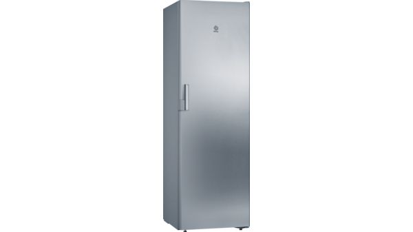 Congelador vertical 1 puerta 186 x 60 cm Acero inoxidable antihuellas 3GFB642XE 3GFB642XE-1