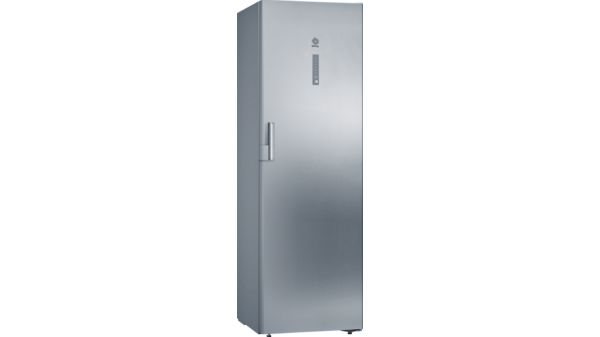 Congelador vertical 1 puerta 186 x 60 cm Acero inoxidable antihuellas 3GFB643XE 3GFB643XE-1