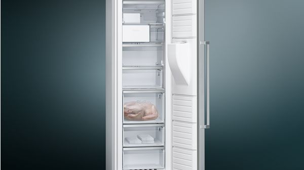 iQ500 Free-standing freezer 187 x 60 cm Inox-easyclean GS36DBI2VG GS36DBI2VG-4