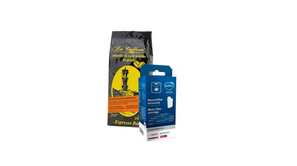Brita intenza waterfilter en La Cafferia Supremo Espresso geschenk! Inhoud: 1 Waterfilter en 250 gram Koffiebonen 17001963 17001963-1