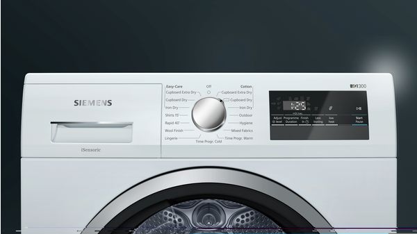 iQ300 Condenser tumble dryer 8 kg WT45N201GB WT45N201GB-2