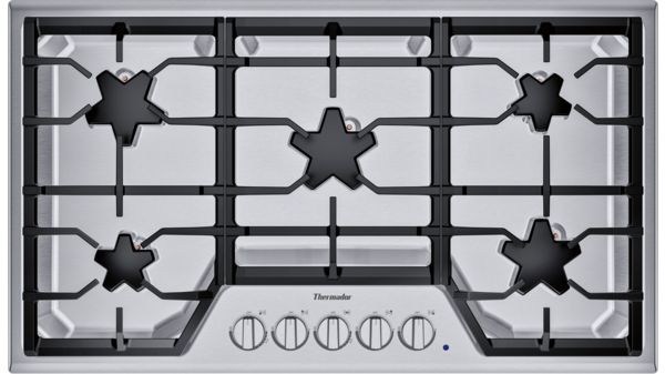 Masterpiece® Gas Cooktop 36'' Stainless Steel SGSX365TS SGSX365TS-1