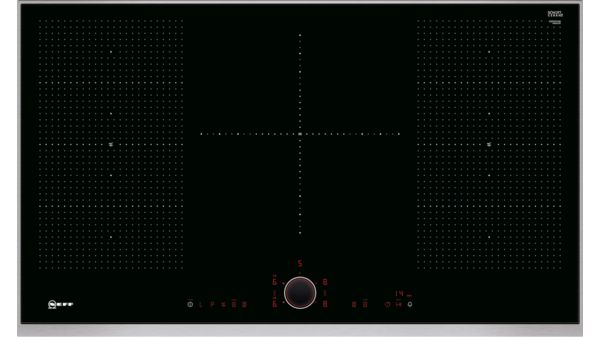 N 90 Induction hob 90 cm Black, surface mount with frame T59TS51N0 T59TS51N0-1