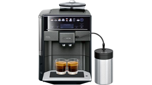 Kaffeevollautomat EQ6 plus extraKlasse Dark inox TE657F09DE TE657F09DE-3