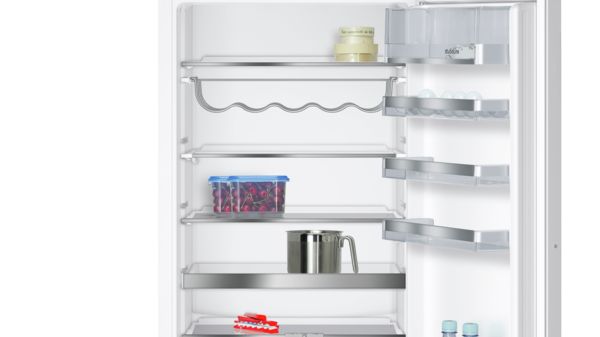 iQ500 Built-in fridge-freezer with freezer at bottom 177.2 x 55.8 cm soft close flat hinge KI86NHD30 KI86NHD30-3