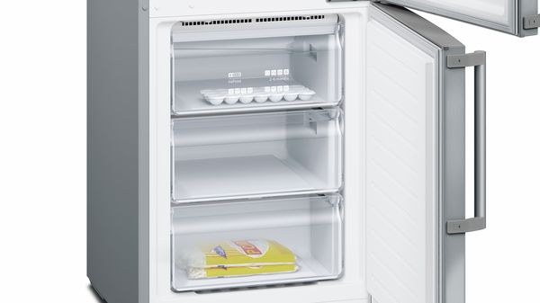 iQ300 Frigo-congelatore combinato da libero posizionamento 203 x 60 cm inox look KG39NXL45 KG39NXL45-5