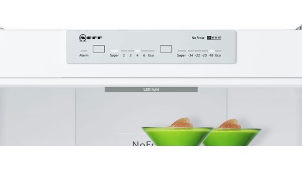 N 50 Réfrigérateur combiné pose-libre 186 x 60 cm Inox anti trace de doigts KG7362I30 KG7362I30-3